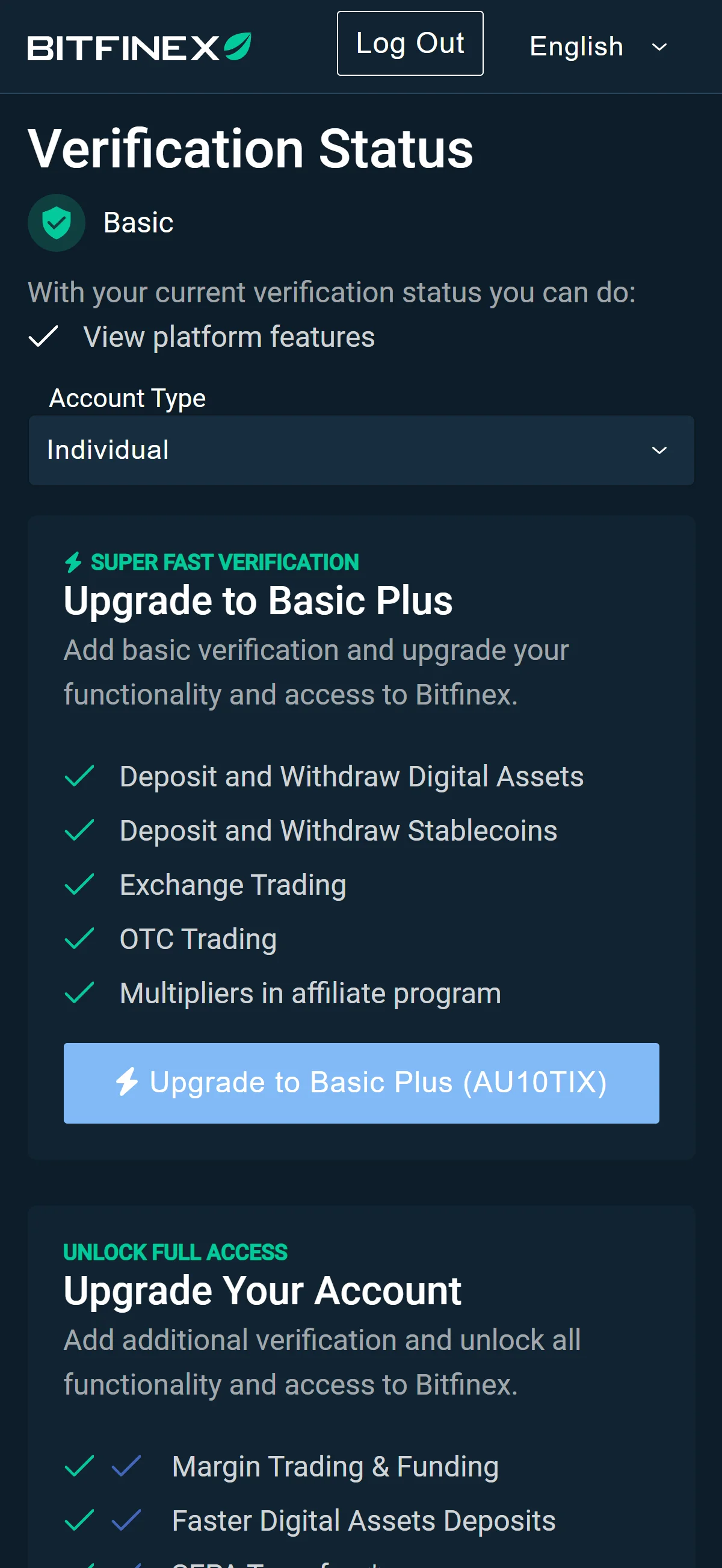 Verification status hub