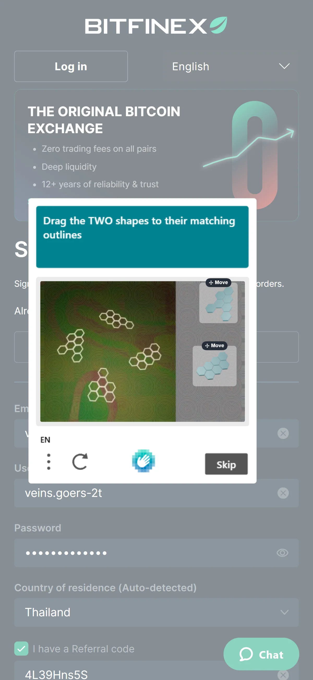 Captcha challenge