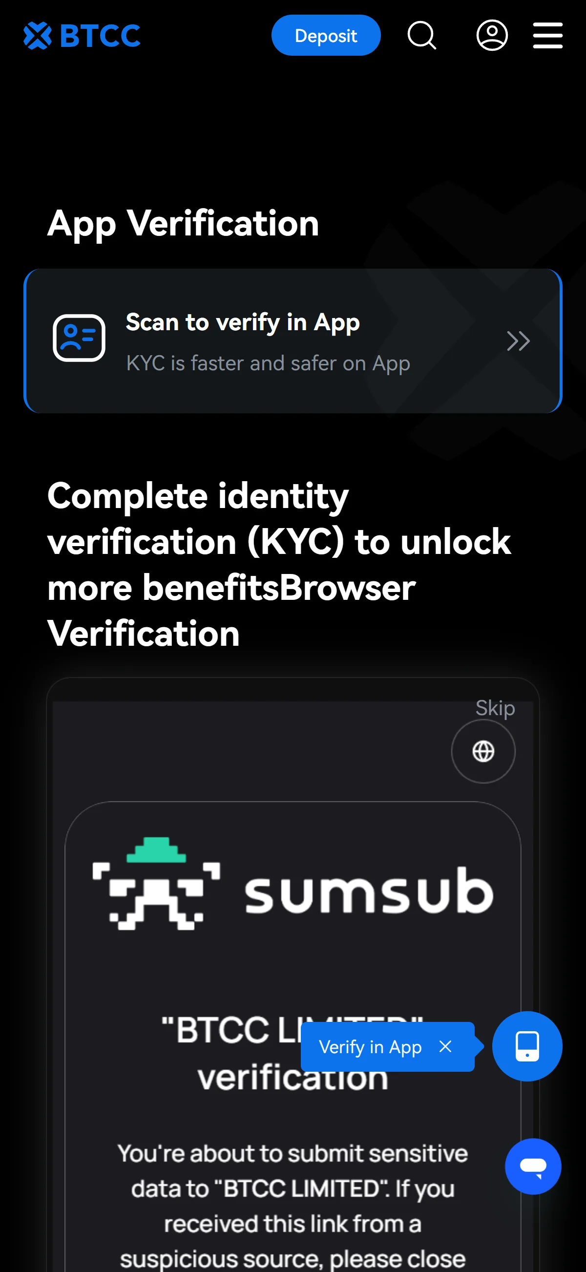 sumsub verification consent
