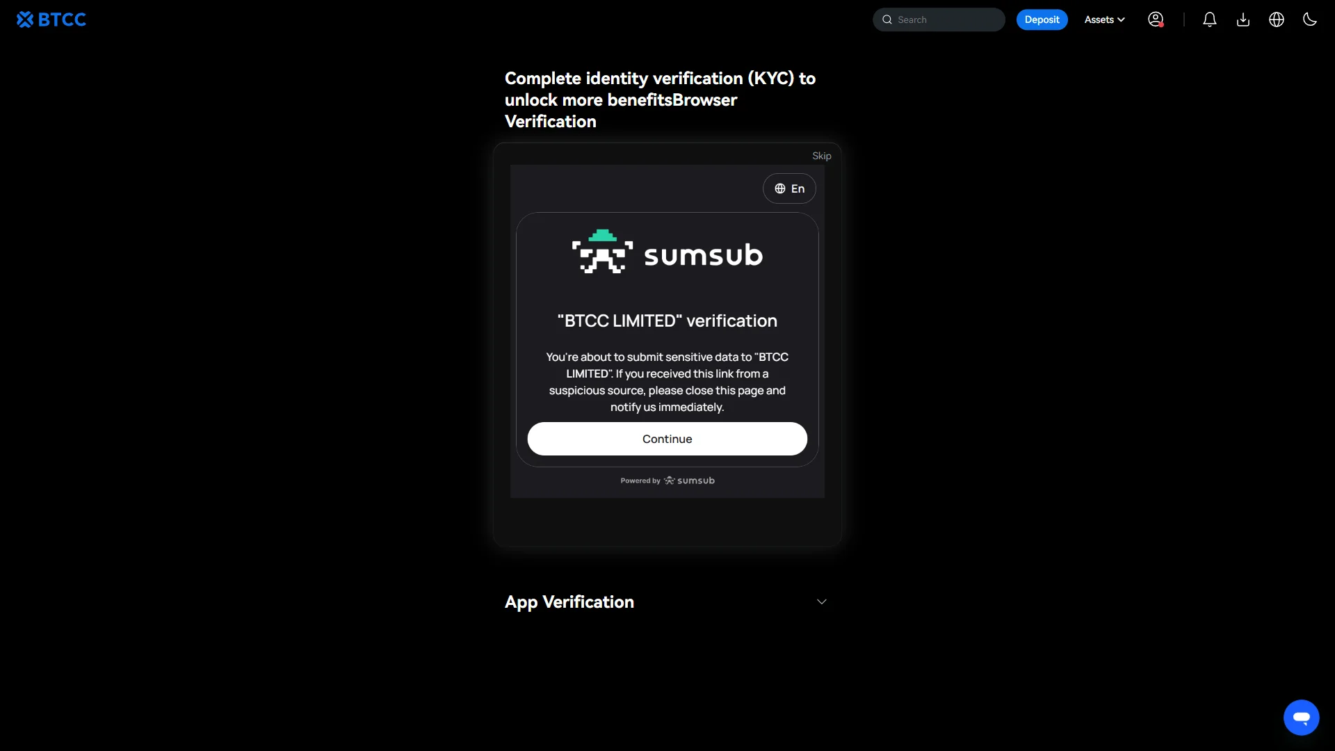 sumsub verification consent