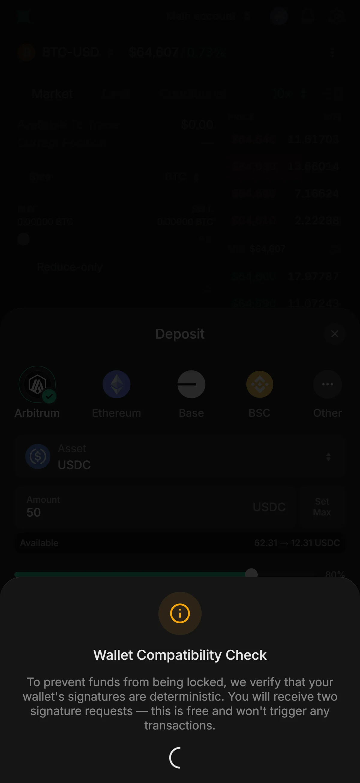 Compatibility check on mobile