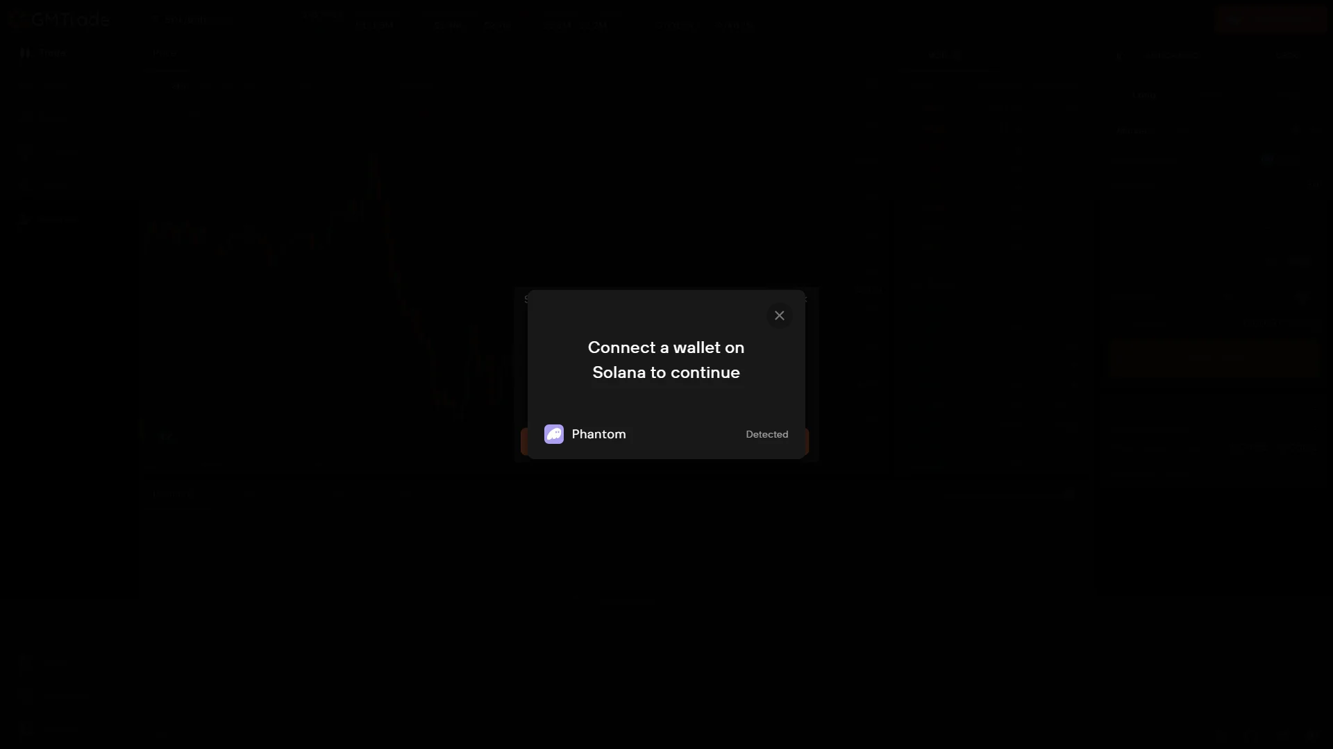 Solana wallet chooser