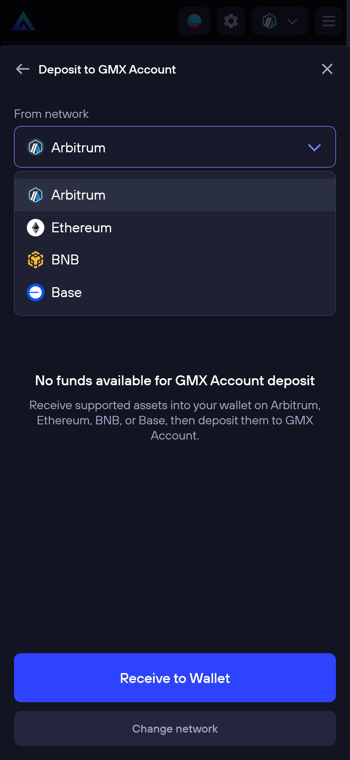Network list on mobile