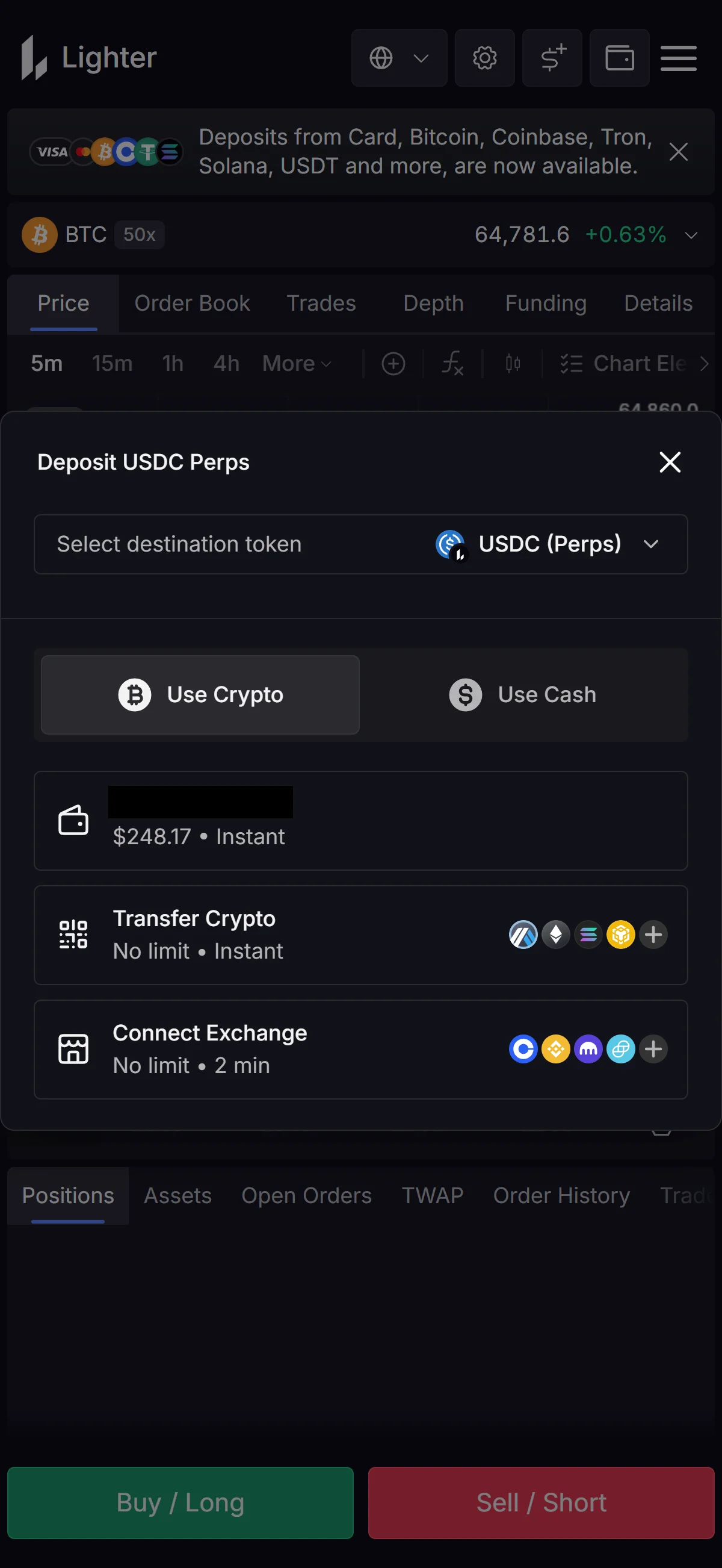 Deposit methods on the sheet