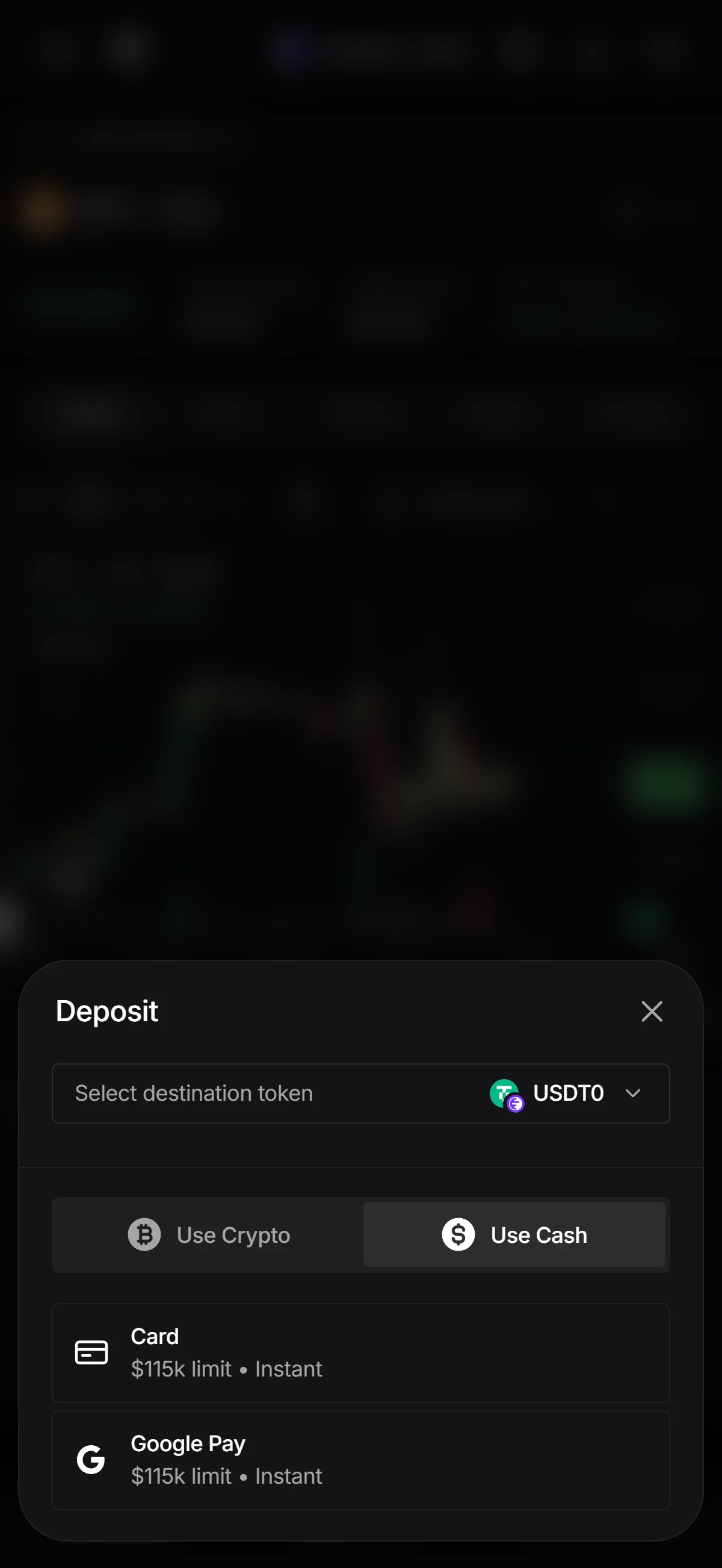 Deposit sheet, cash routes